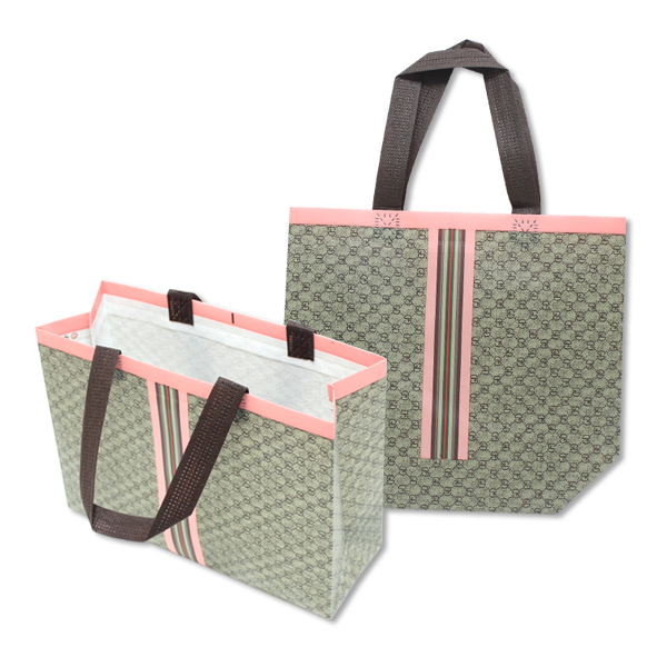 패턴 코팅 부직포 쇼핑백 (10개세트) 쇼핑가방 쇼핑용가방 패턴쇼핑백 패턴무늬